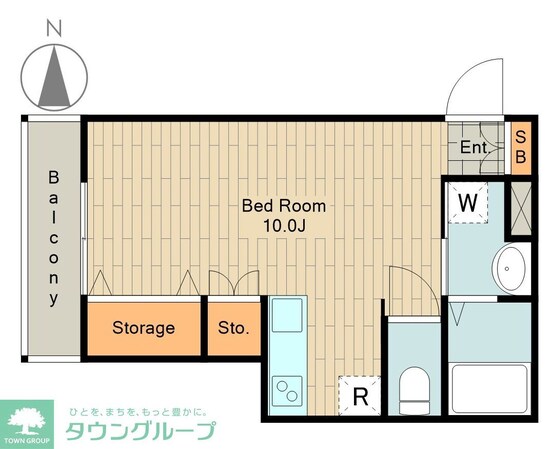 グランコート高尾町の物件間取画像